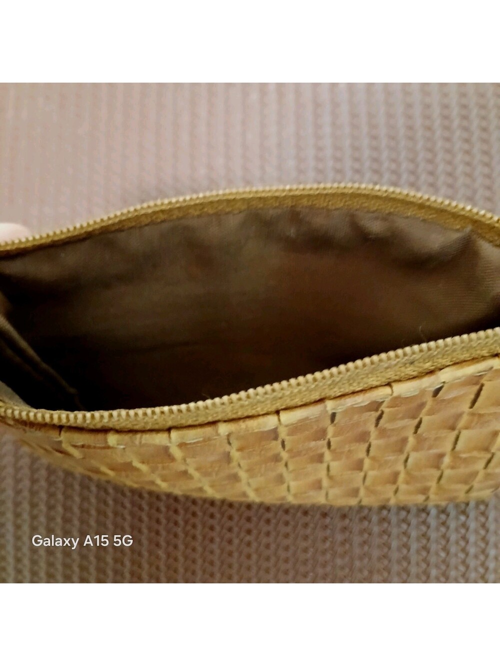 Genuine Soft Leather Weaved Wallet Old Money